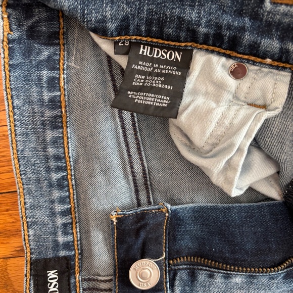 Hudson Nico Midrise Crop Super Skinny Jeans - Picture 3 of 4